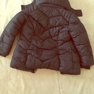 Weatherproof Girls Long Parka Dark berry